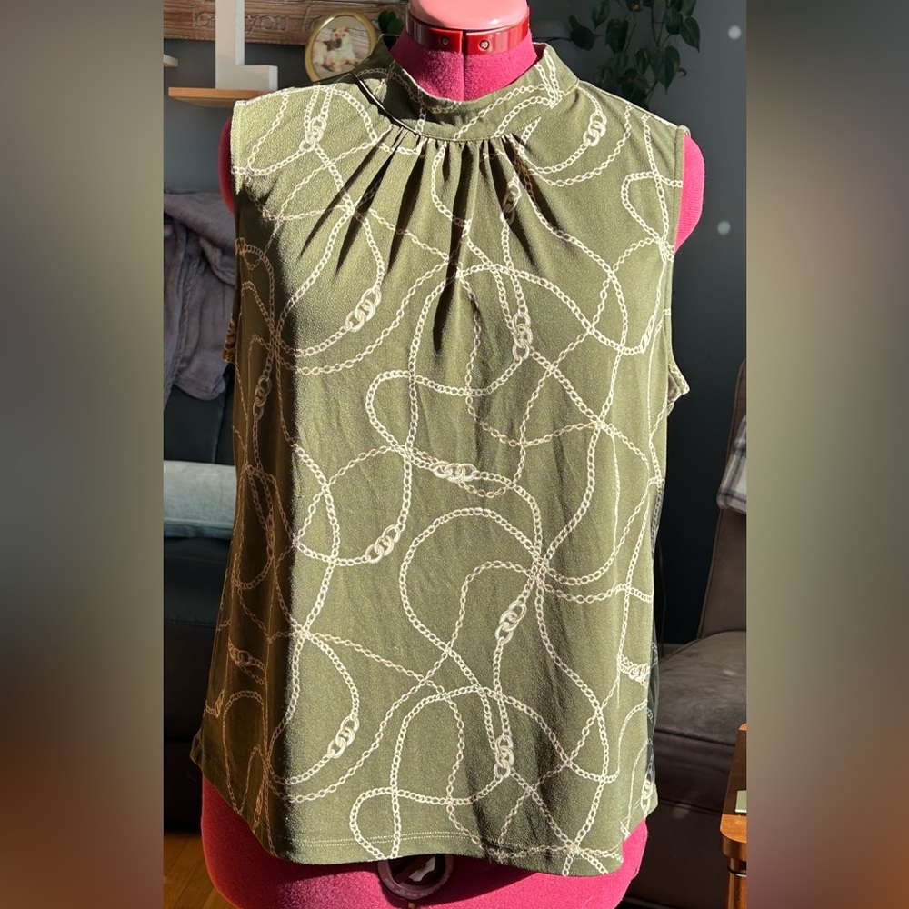 Cleo chain blouse